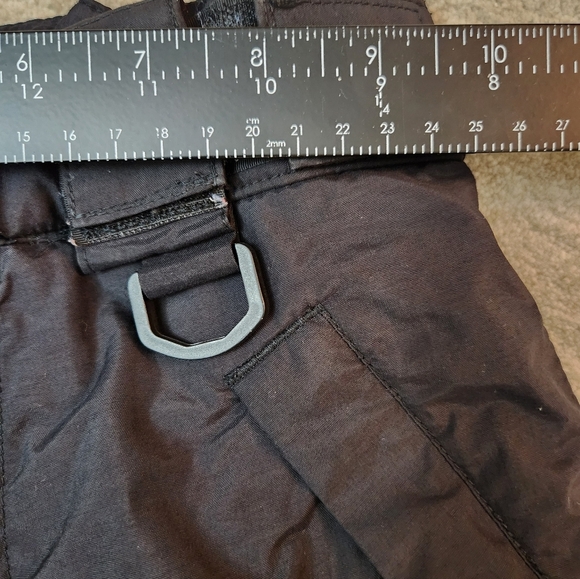 Black Cargo Snow Pants Sport Essentials sz 6 - Picture 11 of 11